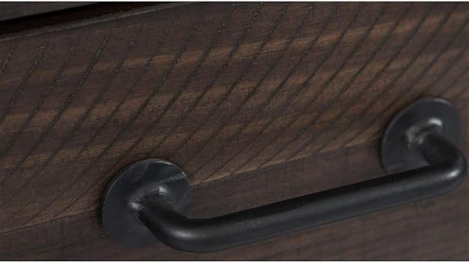 Jofran Madison County Harris Console Sofa Table, Barnwood Brown - Image 6