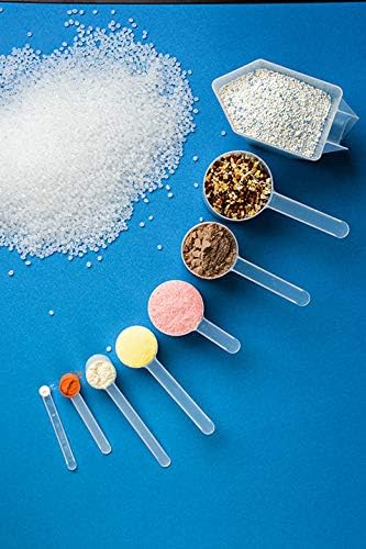 1 Tablespoon (1/2 Oz. | 3 Teaspoon | 1/16 Cup | 14.8 mL) Long Handle Scoop for Measuring Coffee, Pet Food, Grains, Protein, Spices and Other Dry Goods (Pack of 5)