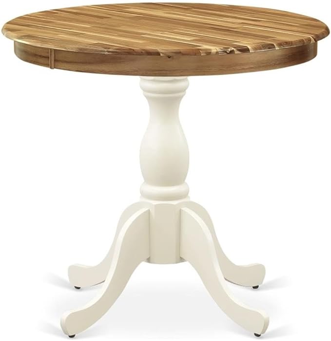 East West Furniture AST-NLW-TP Antique Modern Kitchen Table by EastWestFurniture