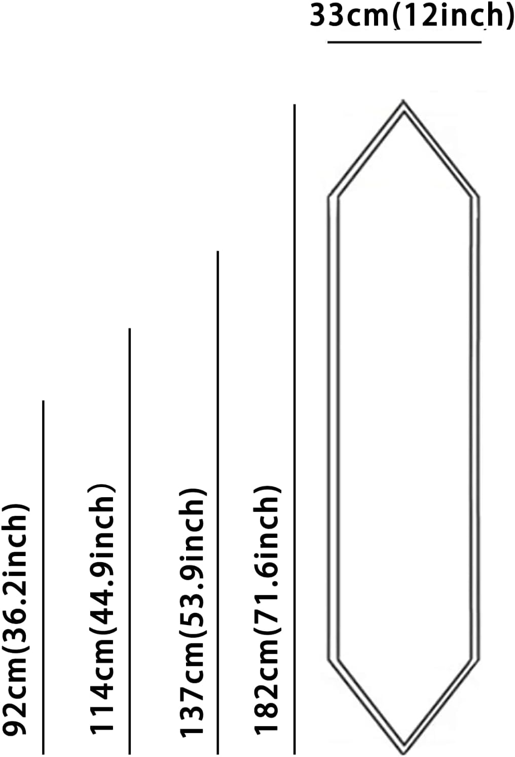 Jayla White Lace Table Runners, Elegant Vintage Lace Table Runner, Wedding Lace Decor with Floral Embroidery,Tea Party Decor, 13x45 Inch