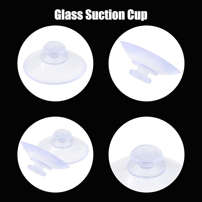 10 Pack Glass Table Suction Cups - 20mm Rubber Suckers - Image 3
