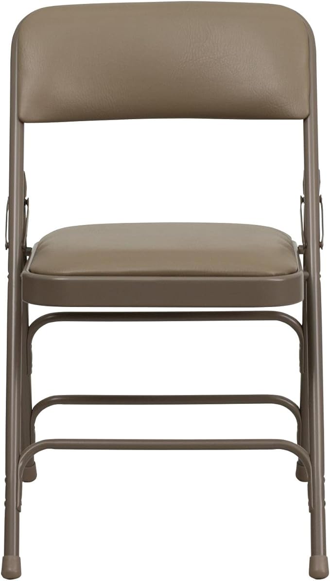 Flash Furniture 4 Pack HERCULES Series Curved Triple Braced & Double Hinged - Image 5