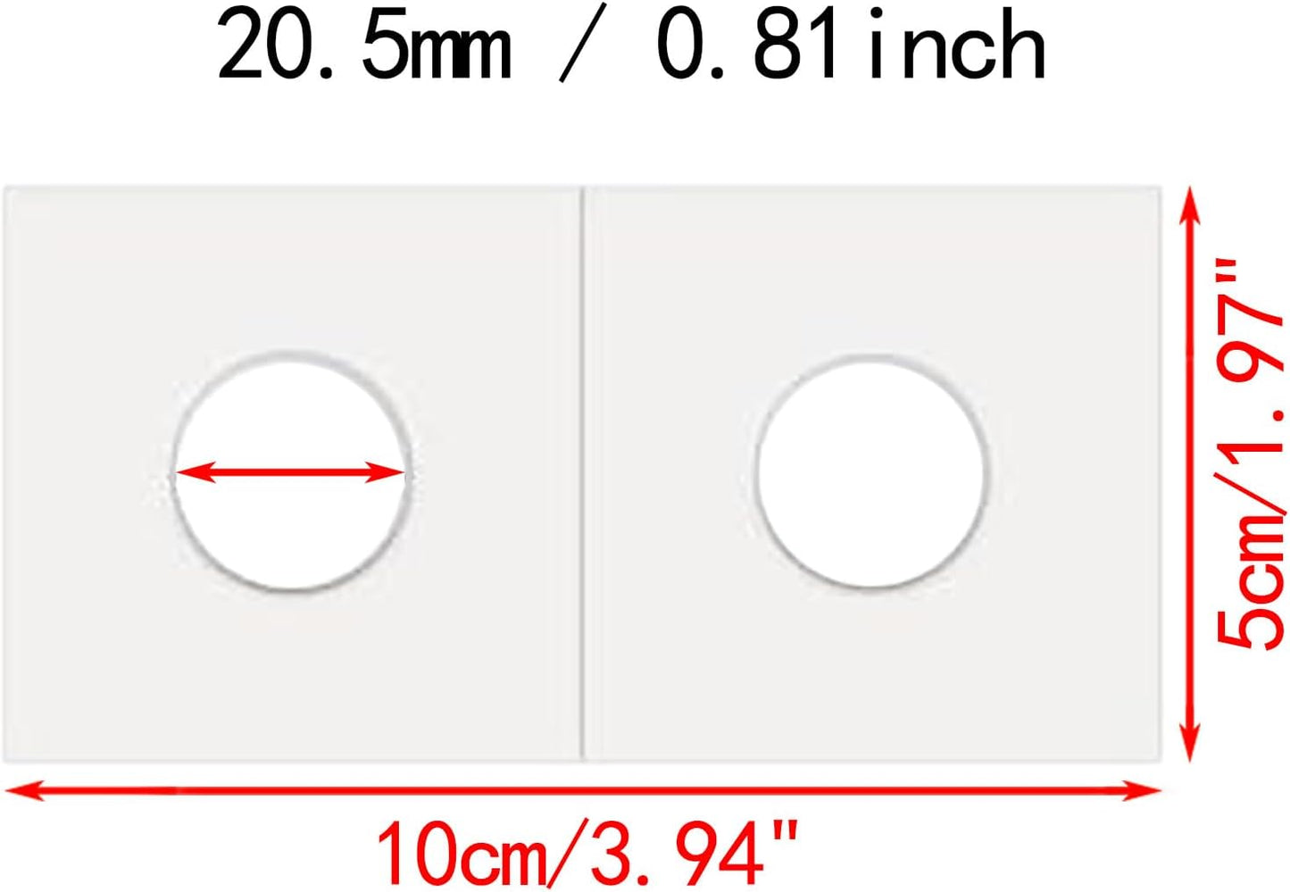 200 PCS Premium Cardboard Coin Flips 2 x 2 inch Coin Collection Supplies for Penny, Mylar Coin Flips Coin Holders for Collectors (Penny Coin Flips)