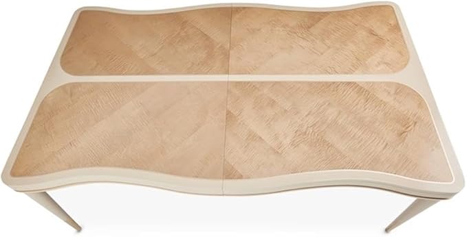 MICHAEL AMINI Malibu Crest 9-Piece Engineered Wood Dining Set in Blush - Image 7