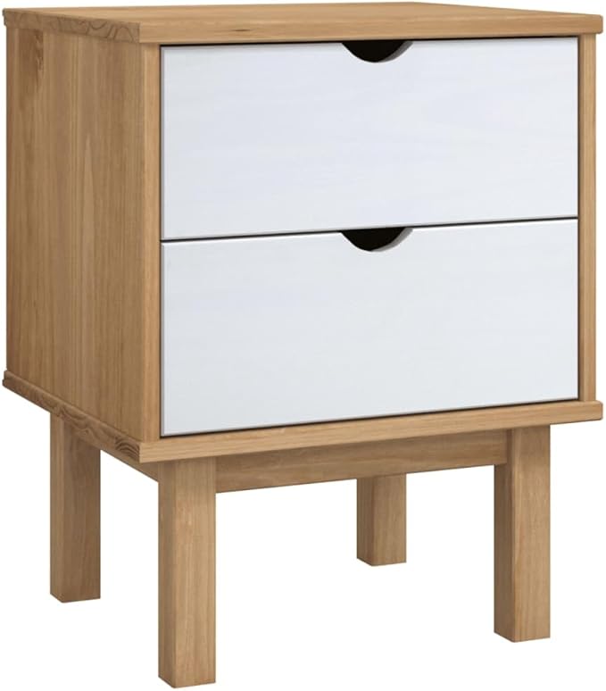 Scandinavian Style Bedside Cabinet Nightstand - Image 3