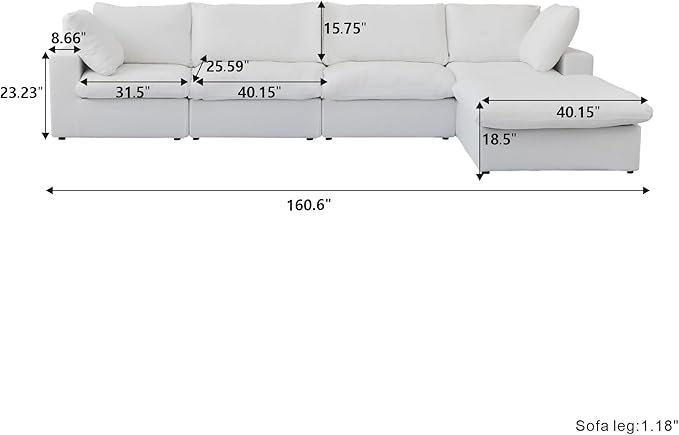 Cloud Modular Sectional Sofa - Image 2