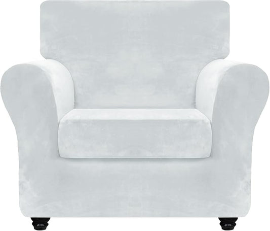 ZNSAYOTX Luxury Velvet Chair Slipcovers by ZNSAYOTX