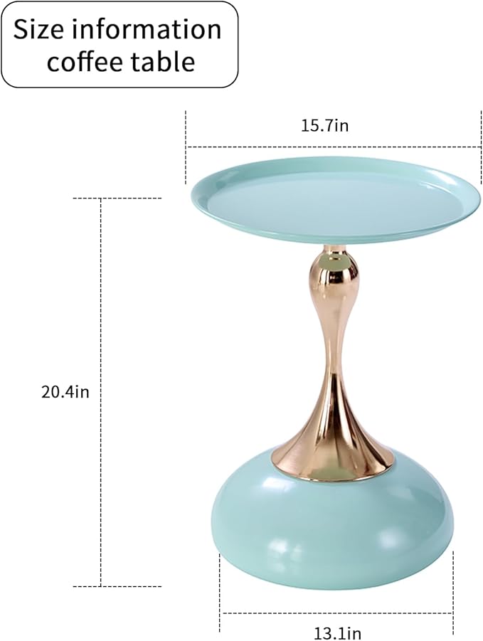 Sleek Hourglass Side Table - Image 2