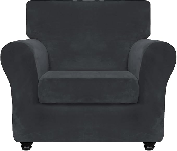 ZNSAYOTX Luxury Velvet Chair Slipcovers by ZNSAYOTX