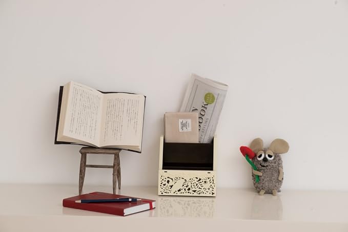 Foret Personalized Stand Cream White Approx. Width 14.4 X Depth 13 X Height 14 - Image 5