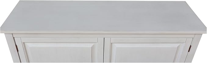 International Concepts 34" High Solid Wood Hall Storage Cabinet Cupboard - Image 9