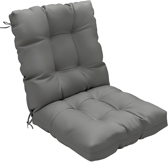 Outdoor Chair Cushion, High Back Soft Seat Pad by zanwuhwyd