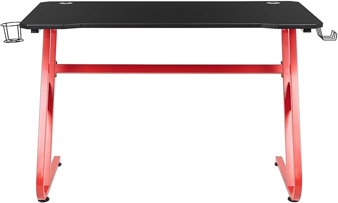 Flash Furniture Fisher Red Gaming Ergonomic Desk - Image 8