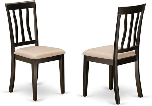 East West Furniture ANC-CAP-C Antique Kitchen Dining Chairs by EastWestFurniture