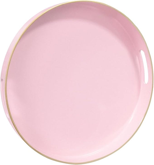 MAONAME 13" Round Tray, Modern Decorative Trays by MAONAME