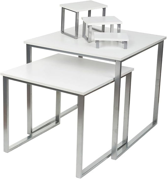 Displays2go Set of 2 Nesting Tables by Displays2go