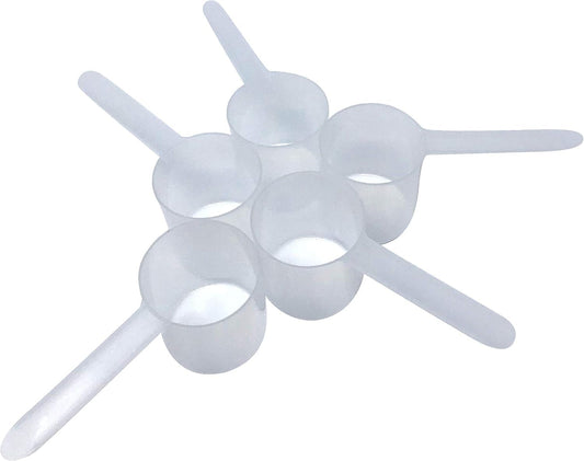 106 mL (106 CC | 3.58 Oz.) Long Handle Scoop for Measuring Coffee, Pet Food, Grains, Protein, Spices and Other Dry Goods (Pack of 10)