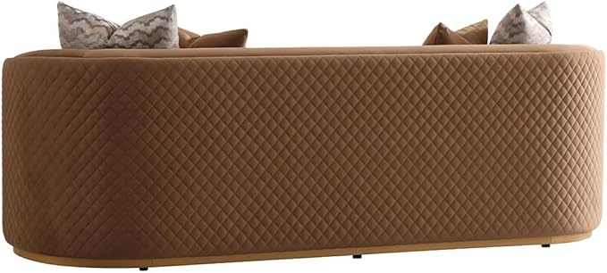 MICHAEL AMINI Ariana Velvet Sofa - Image 4