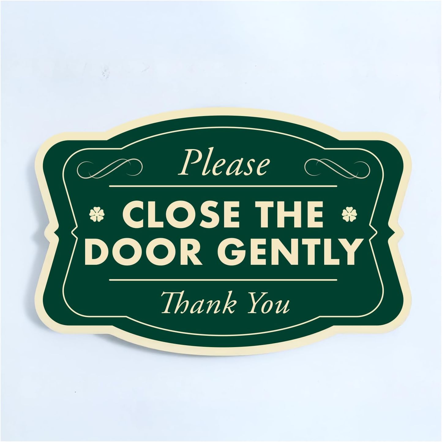 Custom Decorative Outdoor Signs, Personalized Aluminum Signs, Heavyweight, Driveway Sized, Waterproof, Made In USA, Forest Green, 18x12 In