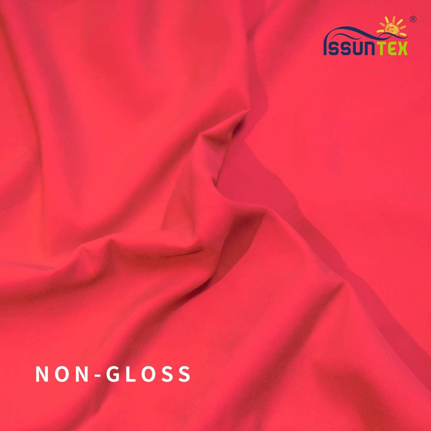 ISSUNTEX 10X20 ft Background Muslin Backdrop, Photo Studio, Collapsible High Density Screen for Video Photography and Television-Red