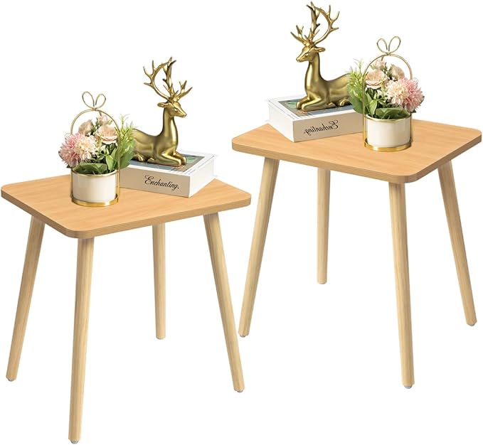 FORAOFUR End Tables Living Room Set of 2, Side Tables by FORAOFUR