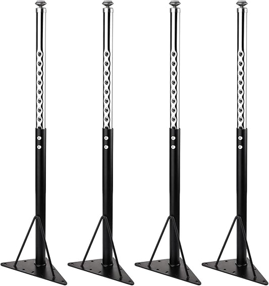 KAZAKA Adjustable Table Legs, 20-30 inch by KAZAKA