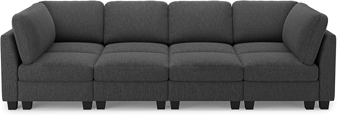 Belffin 111" Cloud Sectional Sleeper Sofa - Image 9