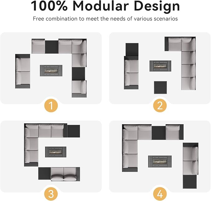 Aoxun Patio Furniture Sets - Image 9