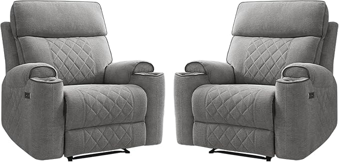 HAOMARKETS Power Recliner Chair Set of 2 - Image 8
