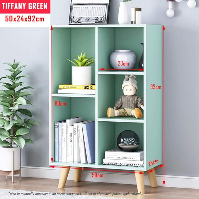 IOTXY Wooden Open Shelf Bookcase - Image 3