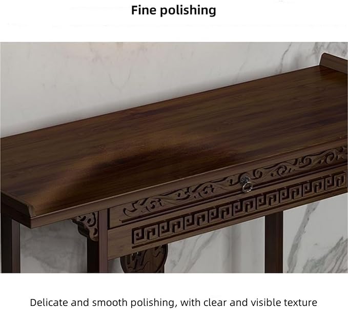 Forbidden City Asian Console Table Hallway Table - Image 3