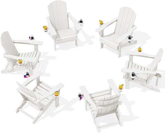 SERWALL Adirondack Chair with Cup Holders by SERWALL