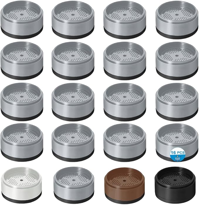 Bed Risers 1 inch, 2 inch, 3 inch, 4 inch Heavy Duty, Adjustable Furniture Riser by EGTTGIN