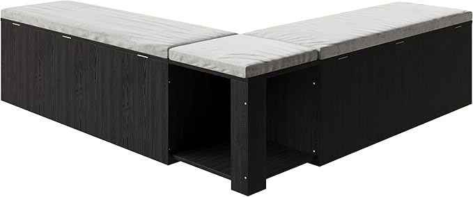 Bobve L-Shape Storage Bench - Image 9