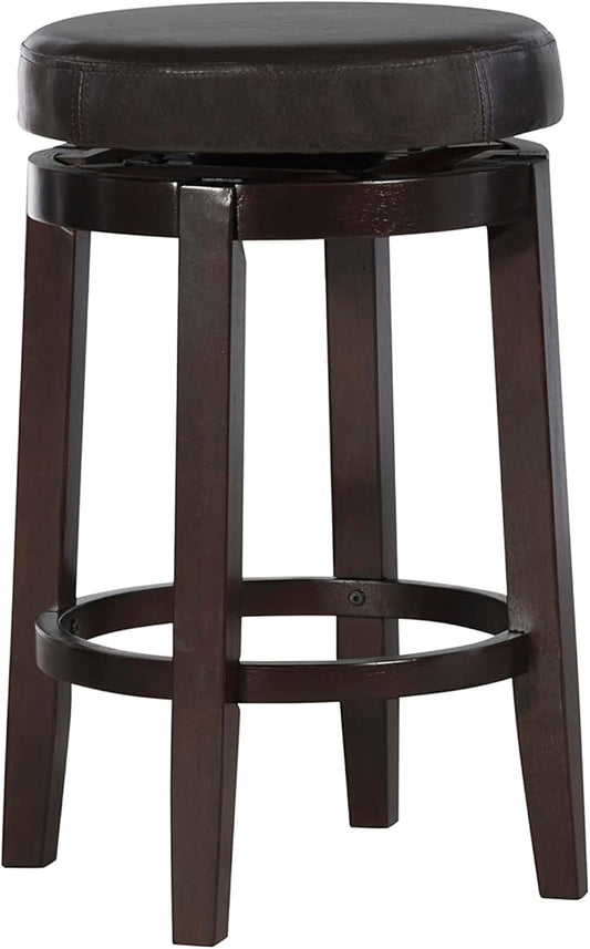Linon Maya Brown Counter Stool by Linon
