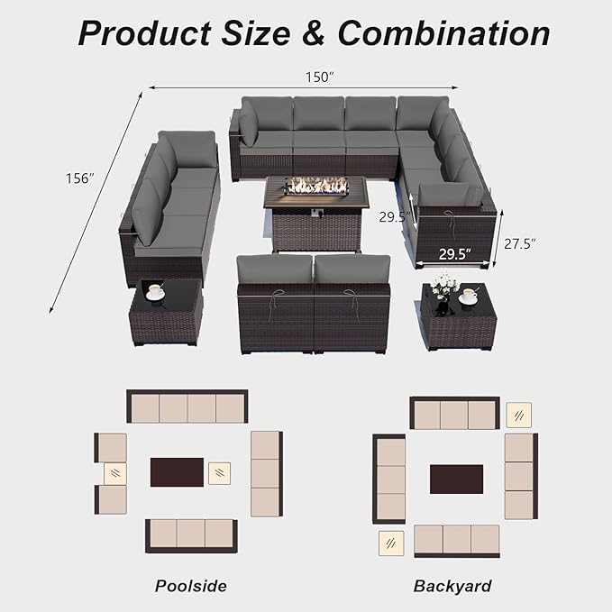 ALAULM Patio Furniture Set - Image 7
