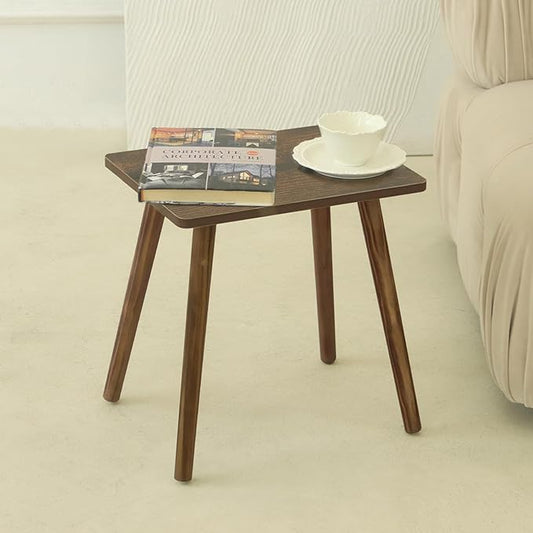 AWASEN Side Table, Small Wood End Table Living Room, Mini Bed Side Table Modern by AWASEN