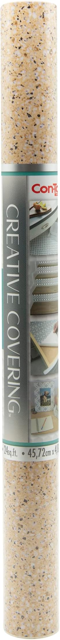 Con-Tact Brand Creative Covering, Self-Adhesive Shelf Liner, Granite Rose by Kittrich+%28Home%29