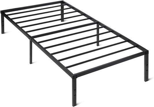 Amazon Basics Metal Bed Frame, Non-Foldable Platform Bed, Easy Assembly by AmazonBasics