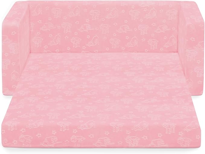 Delta Children - Serta Perfect Sleeper Kids 2-Seater Sofa, Convertible 2-in-1 - Image 12