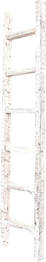 BARNWOODUSA Rustic Decorative Ladder - Image 2
