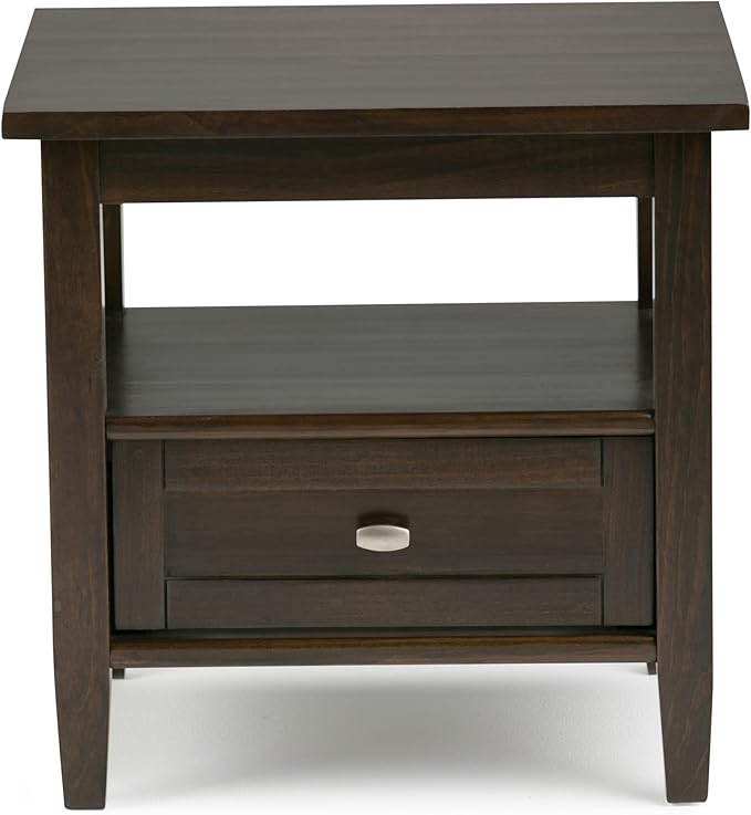 SIMPLIHOME Warm Shaker End Table - Image 5