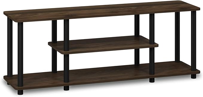Furinno Turn-N-Tube No Tools 3D 3-Tier Entertainment TV Stand up to 50 inch TV - Image 3