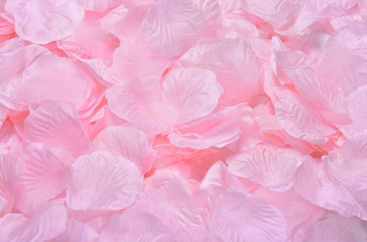 ocharzy 1000 PCS Rose Petals Fake Rose Petals for Romantic Night, Wedding Flower Decoration, Party, Events (Light Pink)