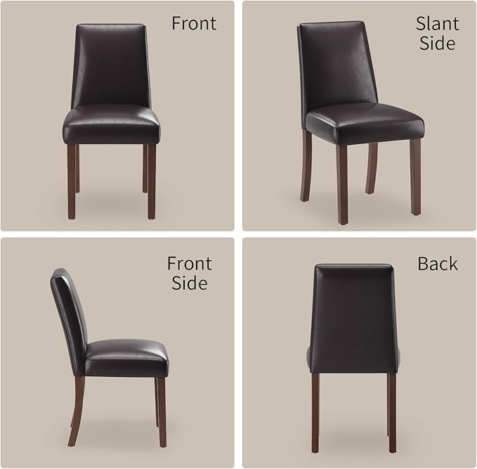 Dining Chairs Set of 6, Modern Dining Room Chairs - Image 8