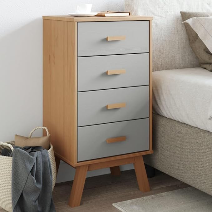 Scandinavian Style Bedside Table - Image 2