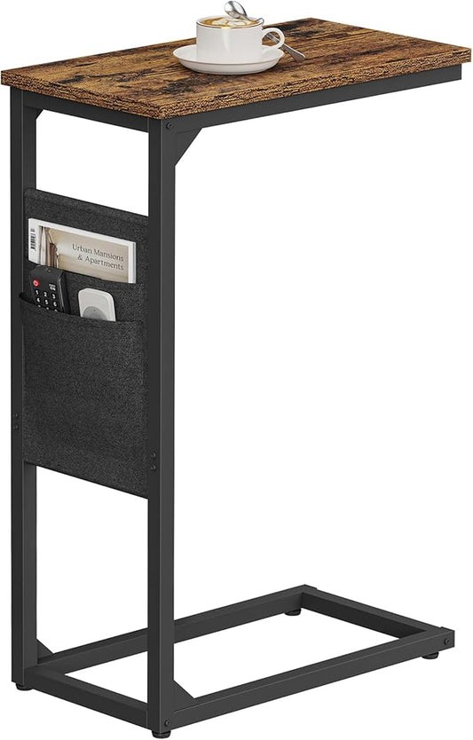 TUTOTAK C Shaped End Table, Side Table by ChoosetutotakFurnitureBuildYourCozyHome