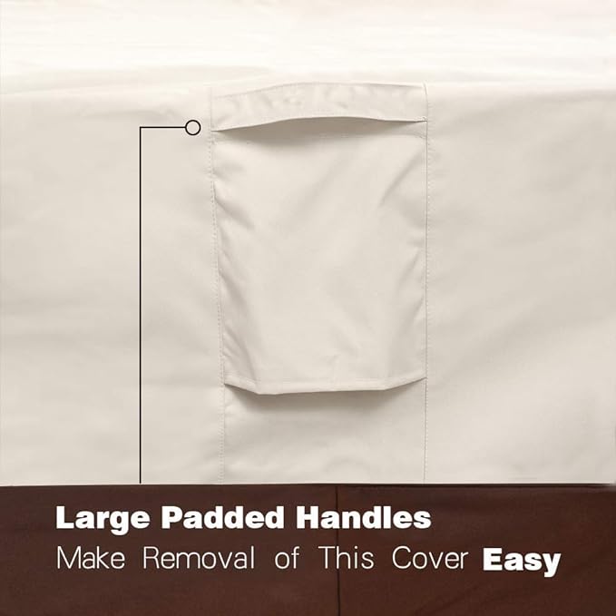 VAILGE Heavy Duty Deep Patio Sofa Cover, 100% Waterproof Outdoor Sofa Cover - Image 5
