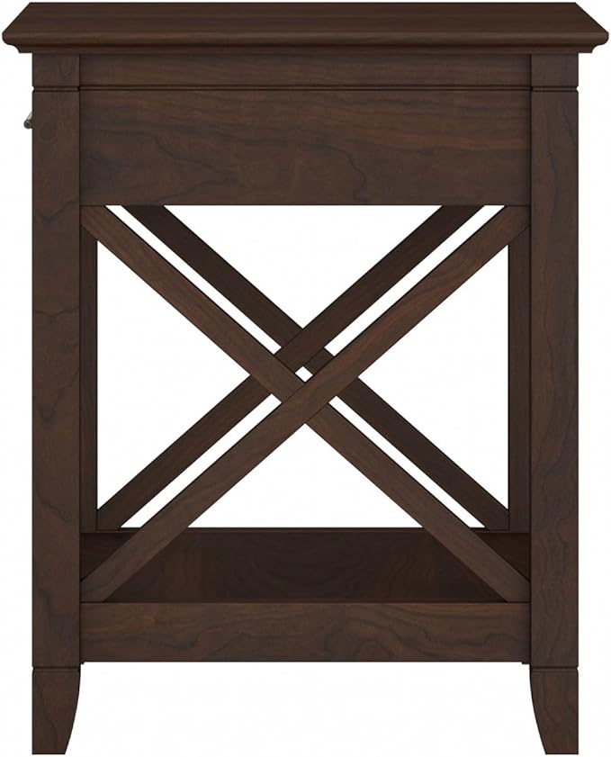 Bush Home End Table with Drawer, Nightstand with Storage, Living Room and - Image 9
