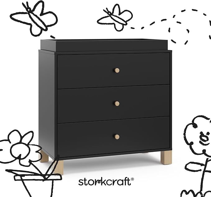 Storkcraft California 3-Drawer Chest - Image 8